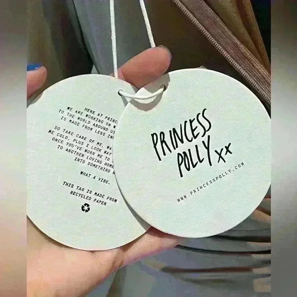 NWT Princess Polly LONG SLEEVE BODYSUIT BEIGE 6 - Picture 11 of 15